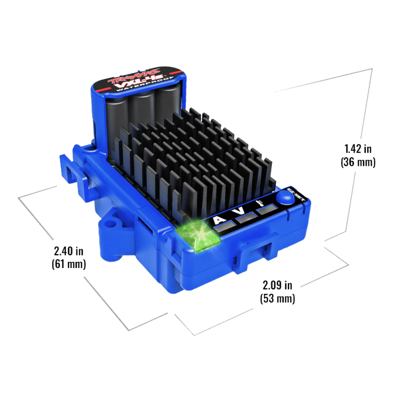 Combo brushless Velineon VXL4S + moteur 2400Kv - TRAXXAS 3440
