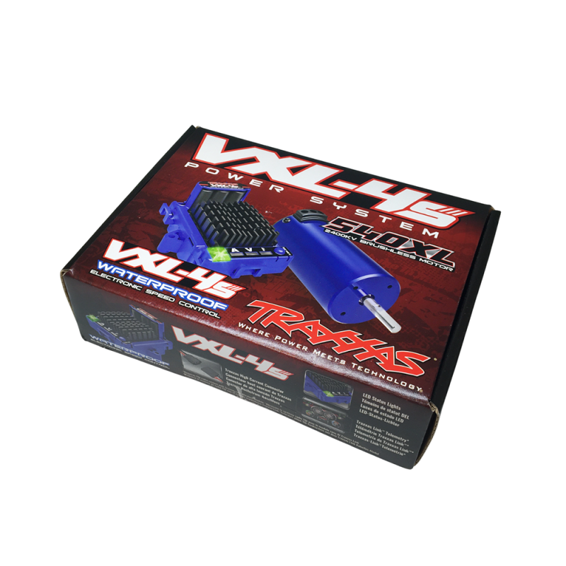 Combo brushless Velineon VXL4S + moteur 2400Kv - TRAXXAS 3440