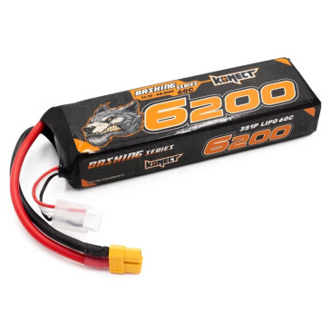Accu Lipo 6200mAh 11.1V 60C BASH (XT60) - KONECT KN-LP3S6200BASH-XT