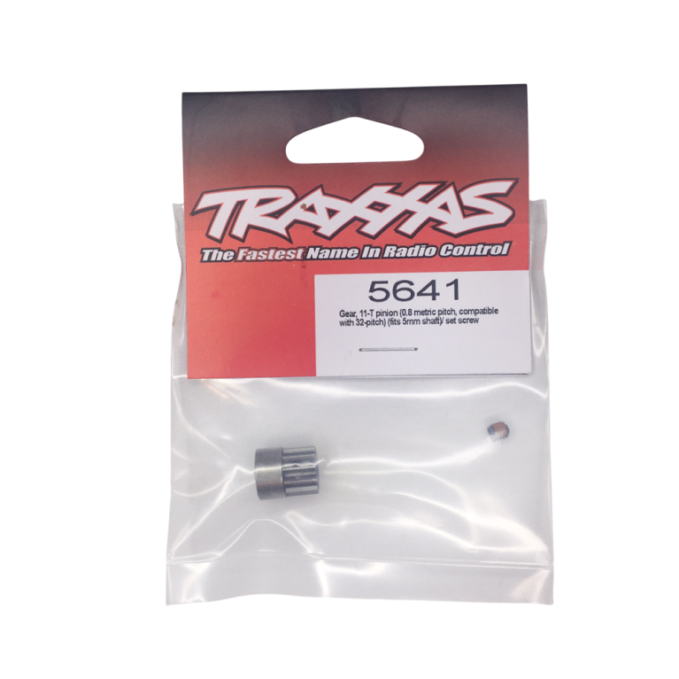 Pignon Moteur 11 dents, 0.8, Ø5 mm, dp32  - TRAXXAS 5641