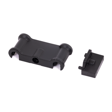 Adaptateur + entretoise support moteur - Sledge - TRAXXAS 9590