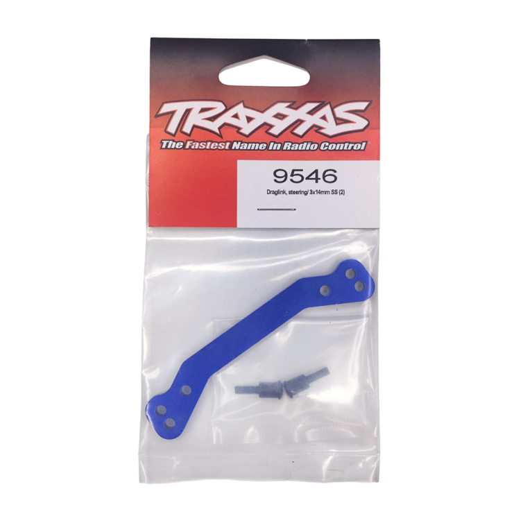 Barre Ackermann aluminium Bleu - Sledge - TRAXXAS 9546