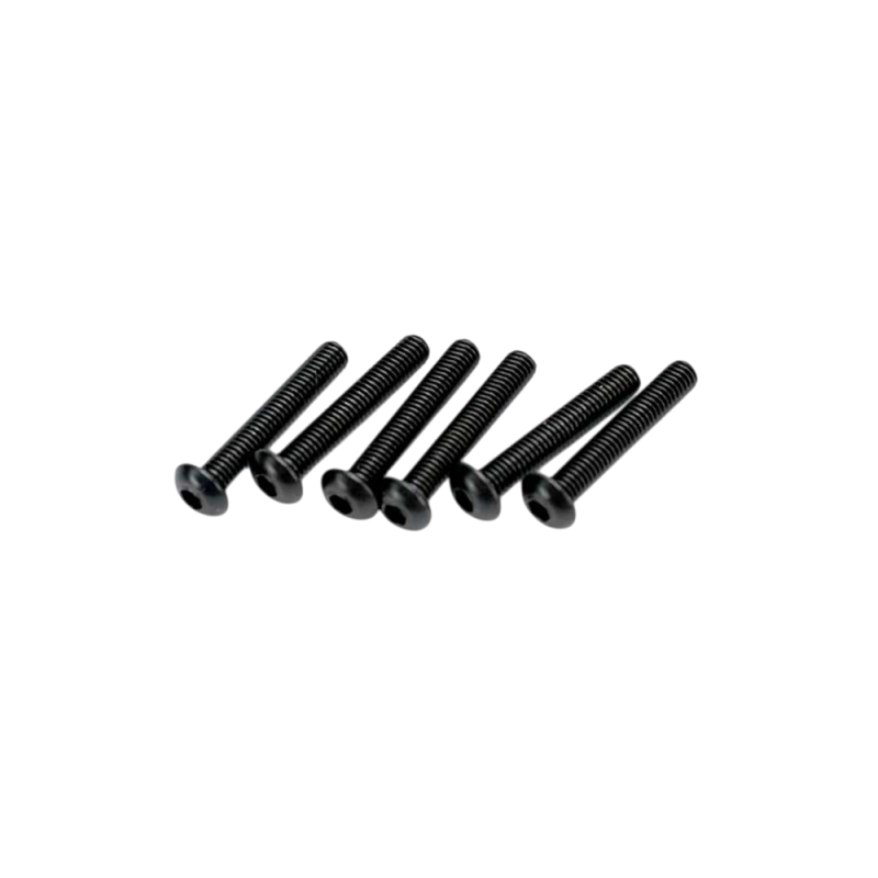6 Vis tête bombée 3x18 mm - TRAXXAS 2583