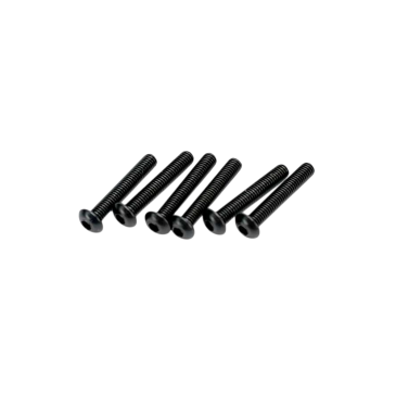 6 Vis tête bombée 3x18 mm - TRAXXAS 2583