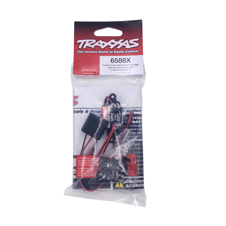 Alimentation régulée pour kit LED 3V/3A - TRAXXAS 6588X