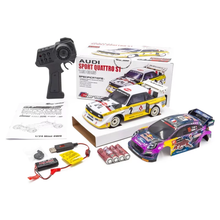 GT24 Audi Sport Quattro S1/Ford Puma RTR - CARISMA CARI88468-DUO