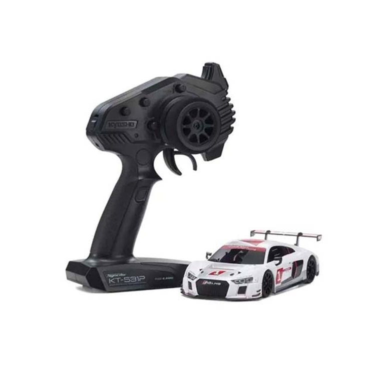 Mini-Z MR04 RWD Audi R8 LMS 2015 Blanc - KYOSHO 32357AS