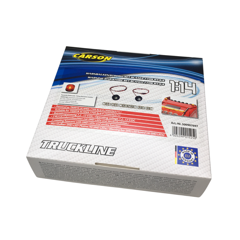 Kit LED Barre de signalisation + stroboscope - CARSON 500907697