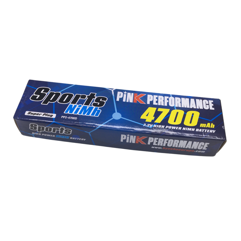 Accu NiMh 7.2V 4700 mAh (Dean) - PINK PERFORMANCE PP2-4700D