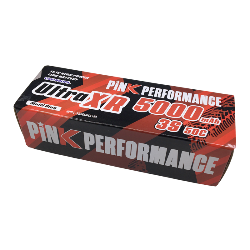 Accu LiPo 3S 11.1V 5000 mAh 50C - PINK PERFORMANCE PP1-3S5000LP-M
