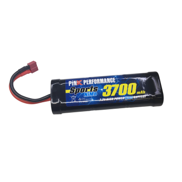 Accu NiMh 7.2V 3700 mAh (Dean) - PINK PERFORMANCE PP2-3700D