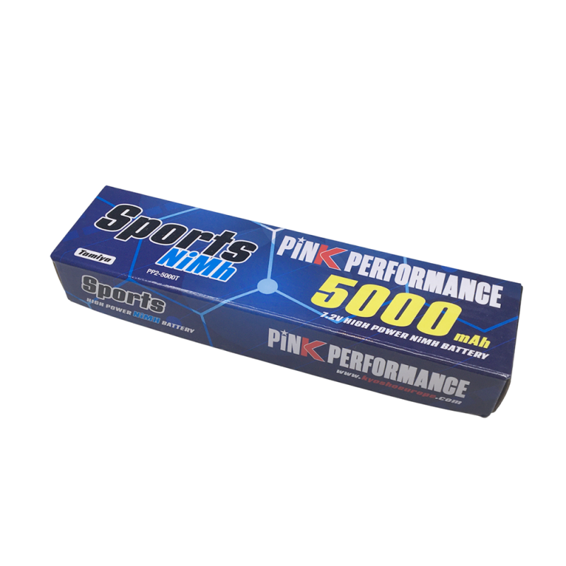 Accu NiMh 7.2V 5000 mAh (Tamiya) - PINK PERFORMANCE PP2-5000T