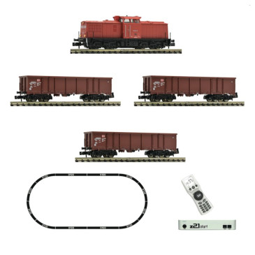 Coffret de départ locomotive diesel série 204, DB AG Ep. V et VI, digital – FLEISCHMANN 5170005 - N 1/160