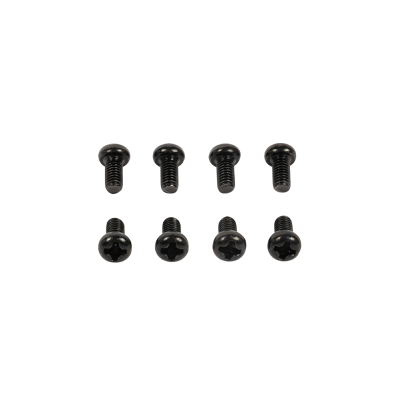 8 Vis tête ronde 3x6 mm cruciforme - T2M T4972/49