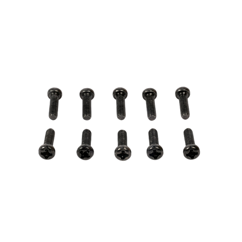 10 Vis tête ronde 3x10 mm cruciforme - T2M T4972/42