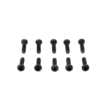 10 Vis tête ronde 3x10 mm cruciforme - T2M T4972/42
