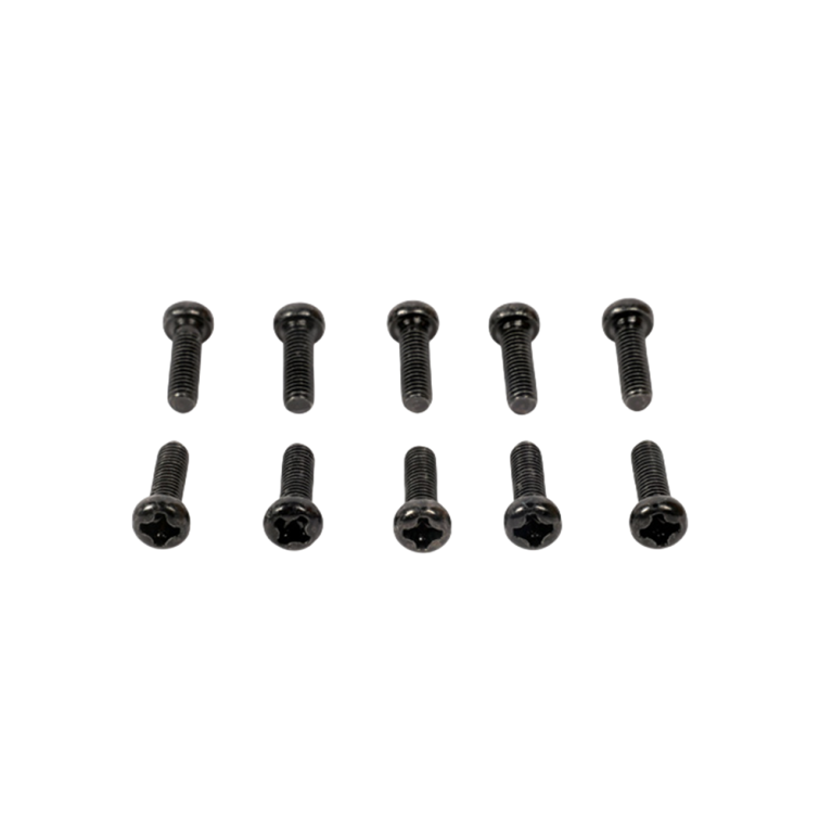 10 Vis tête ronde 3x10 mm cruciforme - T2M T4972/42
