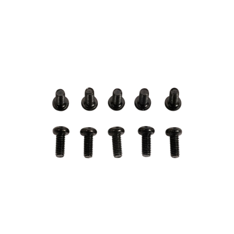 10 Vis tête ronde 2.5x6 mm cruciforme - T2M T4972/51