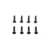 8 Vis tête fraisée 2x10 mm cruciforme - T2M T4972/55