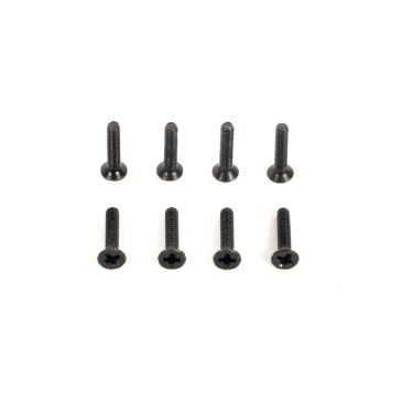 8 Vis tête fraisée 2.5x10 mm cruciforme - T2M T4978/16