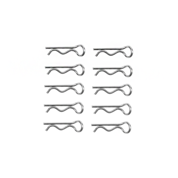 10 Clips de carrosserie M - Chrome - T2M T422506