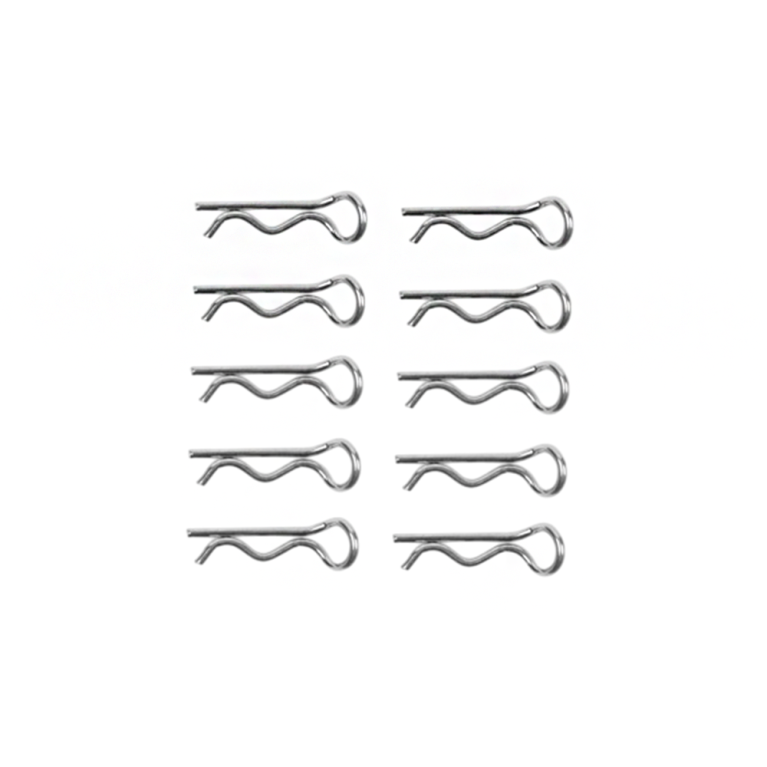 10 Clips de carrosserie M - Chrome - T2M T422506