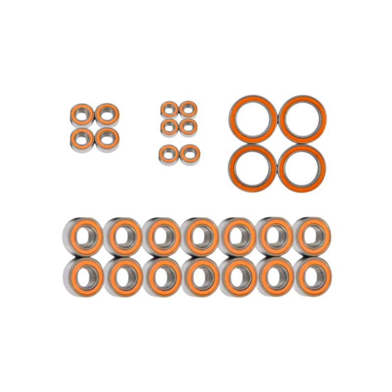 Kit de roulements complet Asso RC8 - T2M TR27