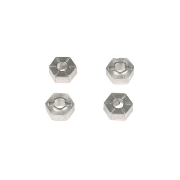 4 Hexagones de roue en aluminium - T2M T4978/19