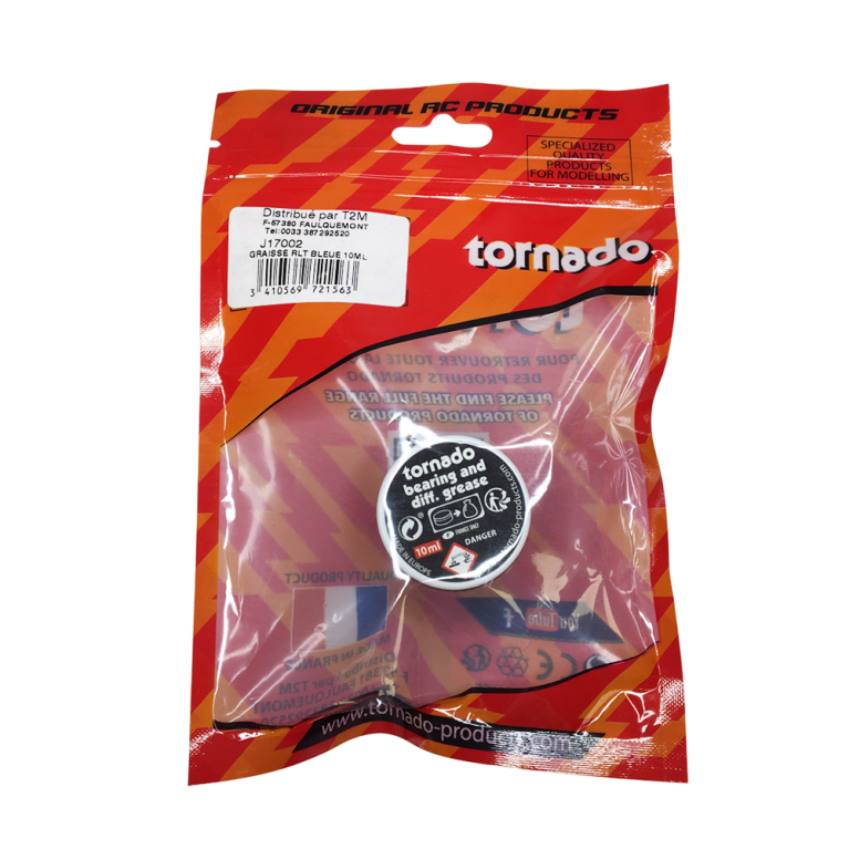 Graisse pour roulement bleue - TORNADO J17002