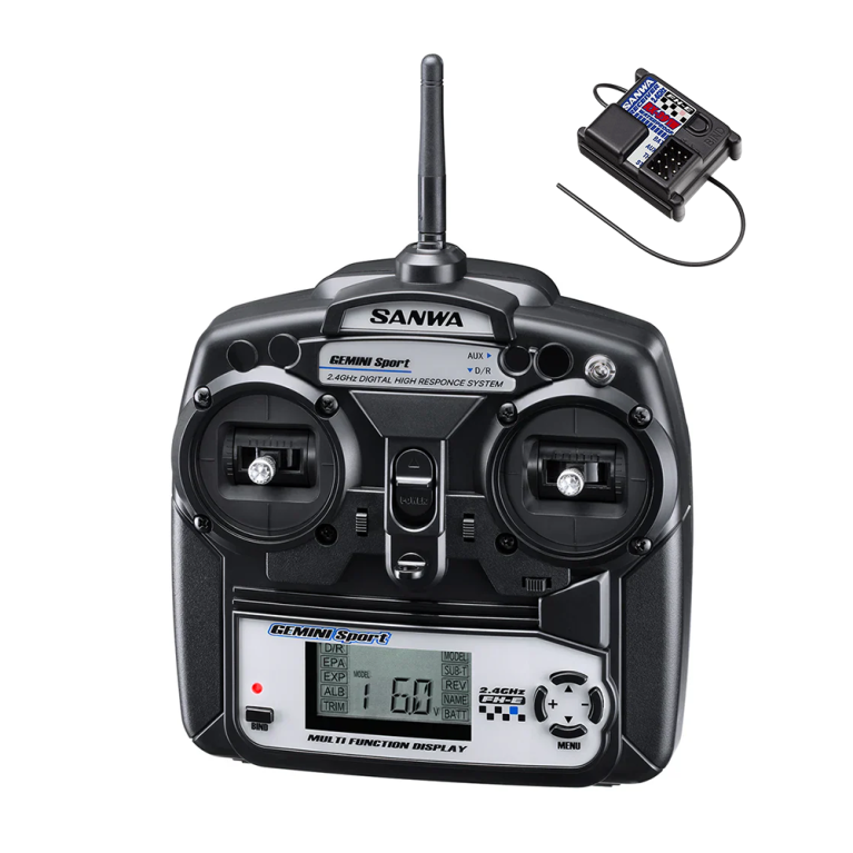 Radio Gemini Sport + récepteur RX-391W - SANWA 101A32871A