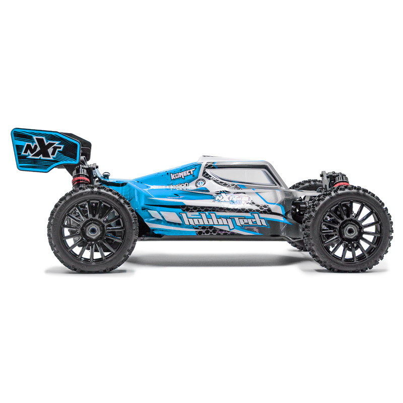Pack Spirit NXT Evo RR Bleu, LiPo + Chargeur - HOBBYTECH 1.NXT.RR-RTR-BL.PK