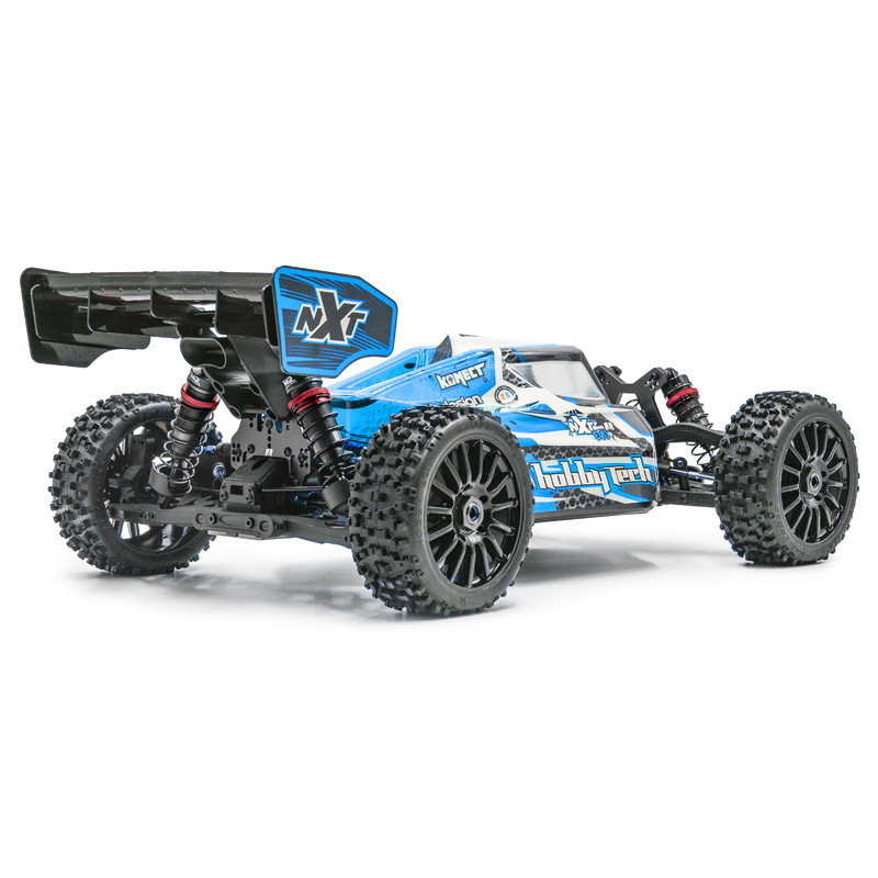 Pack Spirit NXT Evo RR Bleu, LiPo + Chargeur - HOBBYTECH 1.NXT.RR-RTR-BL.PK
