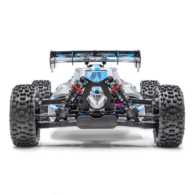 Pack Spirit NXT Evo RR Bleu, LiPo + Chargeur - HOBBYTECH 1.NXT.RR-RTR-BL.PK
