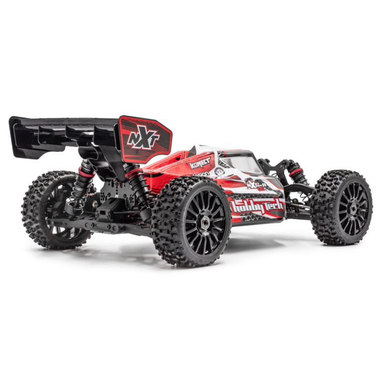 Pack Spirit NXT Evo RR Rouge, LiPo + Chargeur - HOBBYTECH 1.NXT.RR-RTR-RD.PK