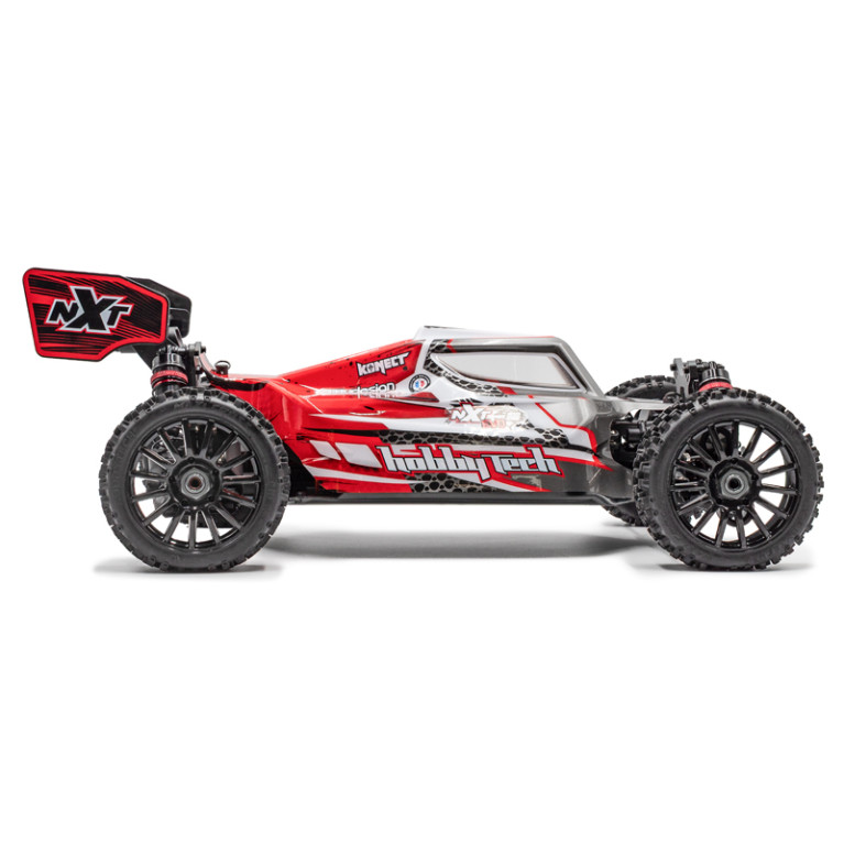 Pack Spirit NXT Evo RR Rouge, LiPo + Chargeur - HOBBYTECH 1.NXT.RR-RTR-RD.PK