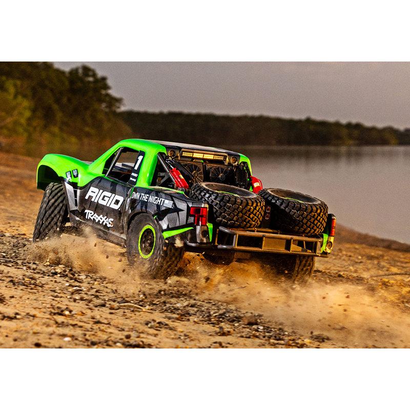 Unlimited Desert Racer VXL TQi + LED Vert - TRAXXAS 85086-4RGD1