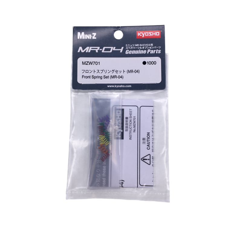 Jeu de ressorts avant - Mini-Z MR04 - KYOSHO MZW701