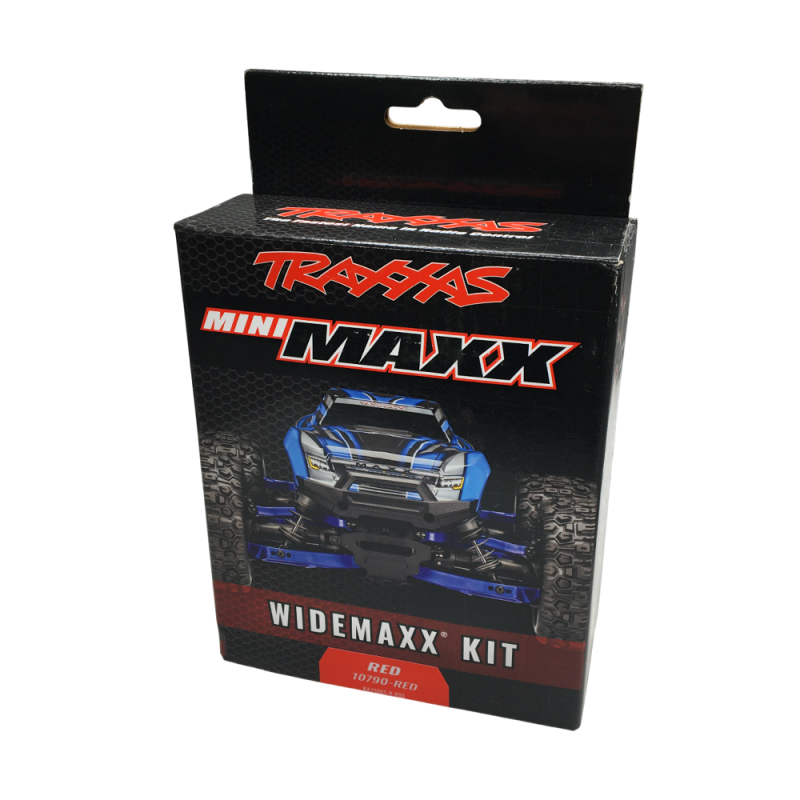Kit suspension rallongé WideMaxx - Rouge - TRAXXAS 10790-RED