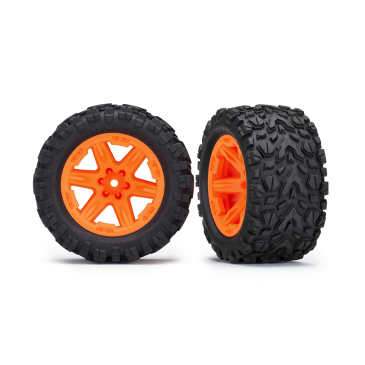 Roues RXT "Talon" - Orange - TRAXXAS 6773A