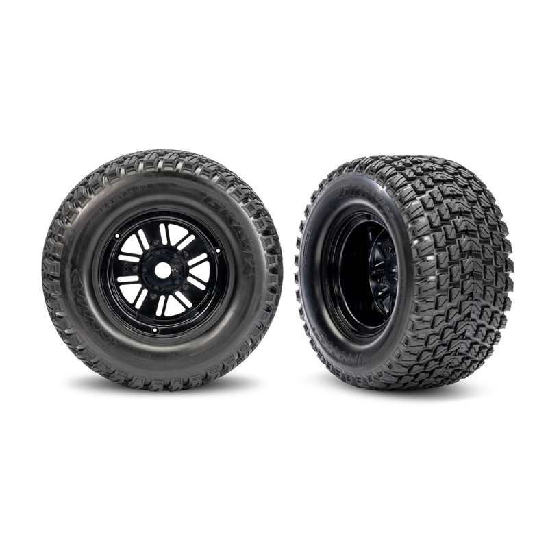 Roue arrière "Gravix" Funco - Noire - TRAXXAS 10947
