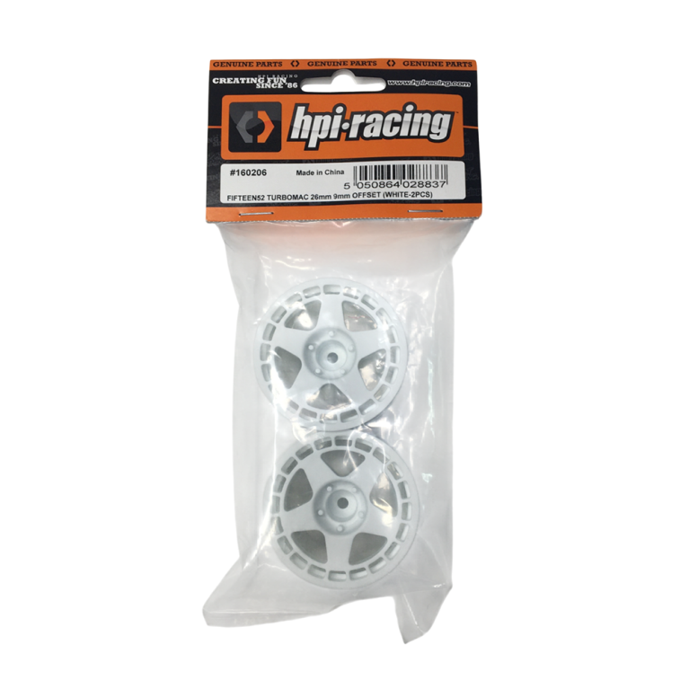Jantes Fifteen52 Turbomac 26mm 9mm Offset - Blanche - HPI RACING 160206