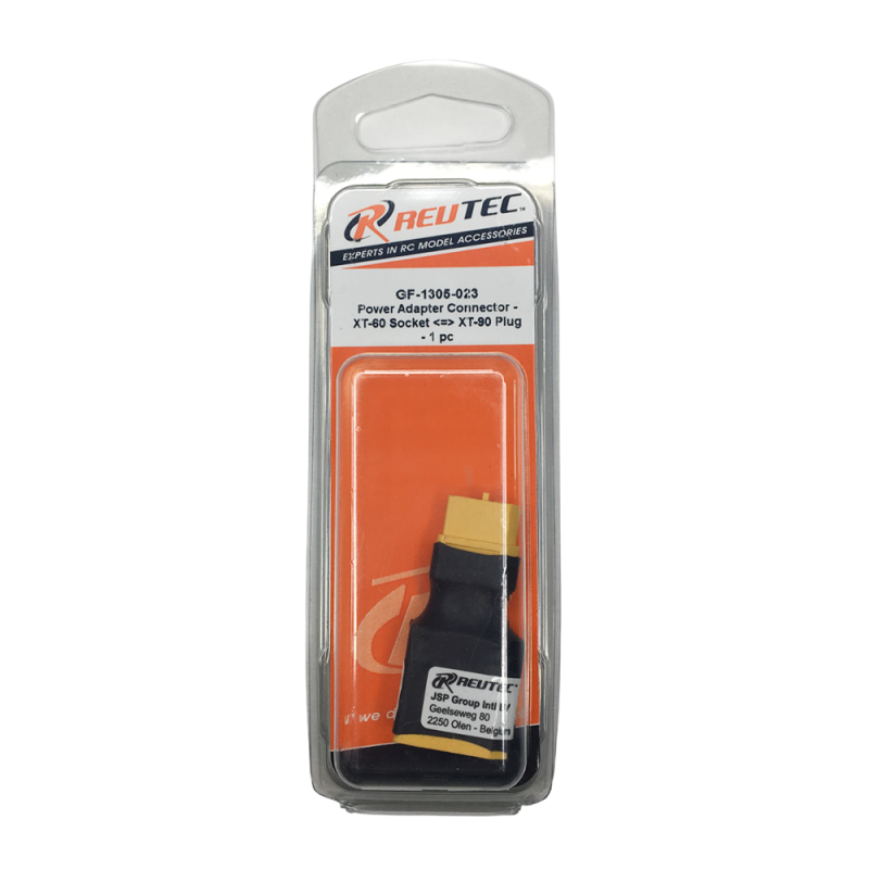 Adaptateur XT60 Femelle vers XT90 Mâle - REVTEC GF-1305-023