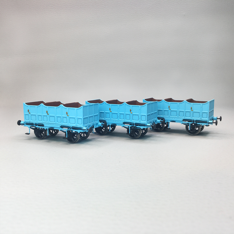 3 voitures ouvertes, 3CL, L&MR, calibre 00 - HORNBY R40102 - HO 1/76