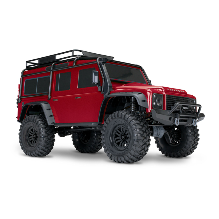 Land Rover Defender TRX-4 - Rouge - TRAXXAS 82256-4-RED 1/10