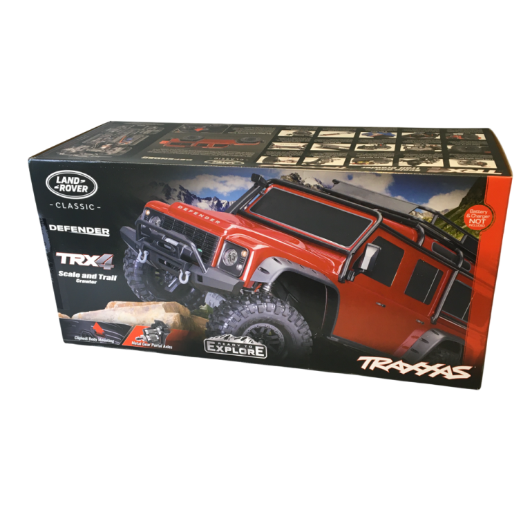 Land Rover Defender TRX-4 - Gris - TRAXXAS 82256-4-SLVR 1/10