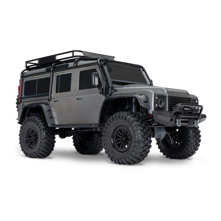 Land Rover Defender TRX-4 - Gris - TRAXXAS 82256-4-SLVR 1/10