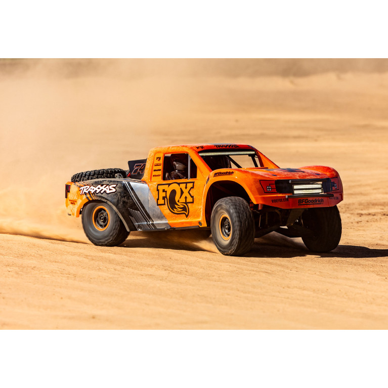 Unlimited Desert Racer + LED - Fox Edition - TRAXXAS 85086-4-FOX1