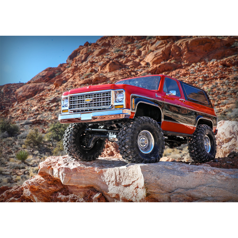 Chevrolet Blazer TRX-4 1979 RTR - Rouge - TRAXXAS 82276-4RED 1/10