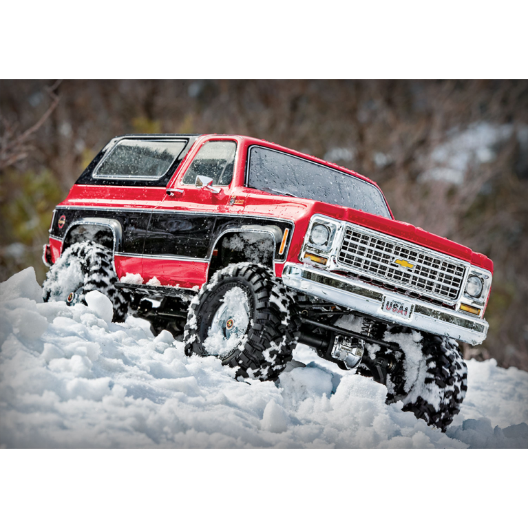 Chevrolet Blazer TRX-4 1979 RTR - Rouge - TRAXXAS 82276-4RED 1/10