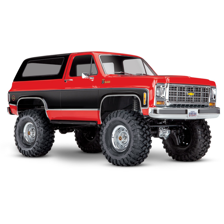 Chevrolet Blazer TRX-4 1979 RTR - Rouge - TRAXXAS 82276-4RED 1/10